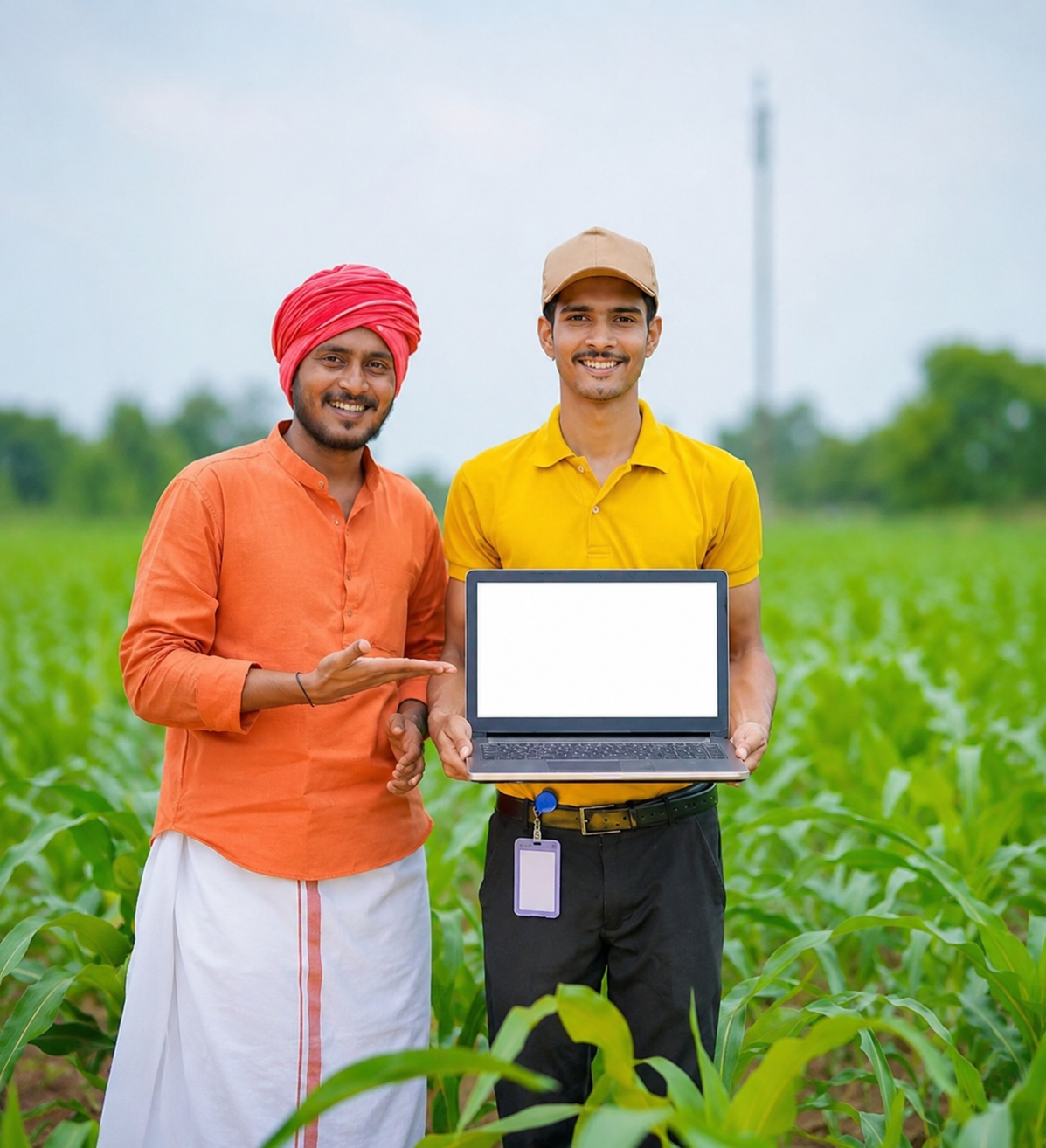 Farmers and field partners collaborating in Tamil Nadu
